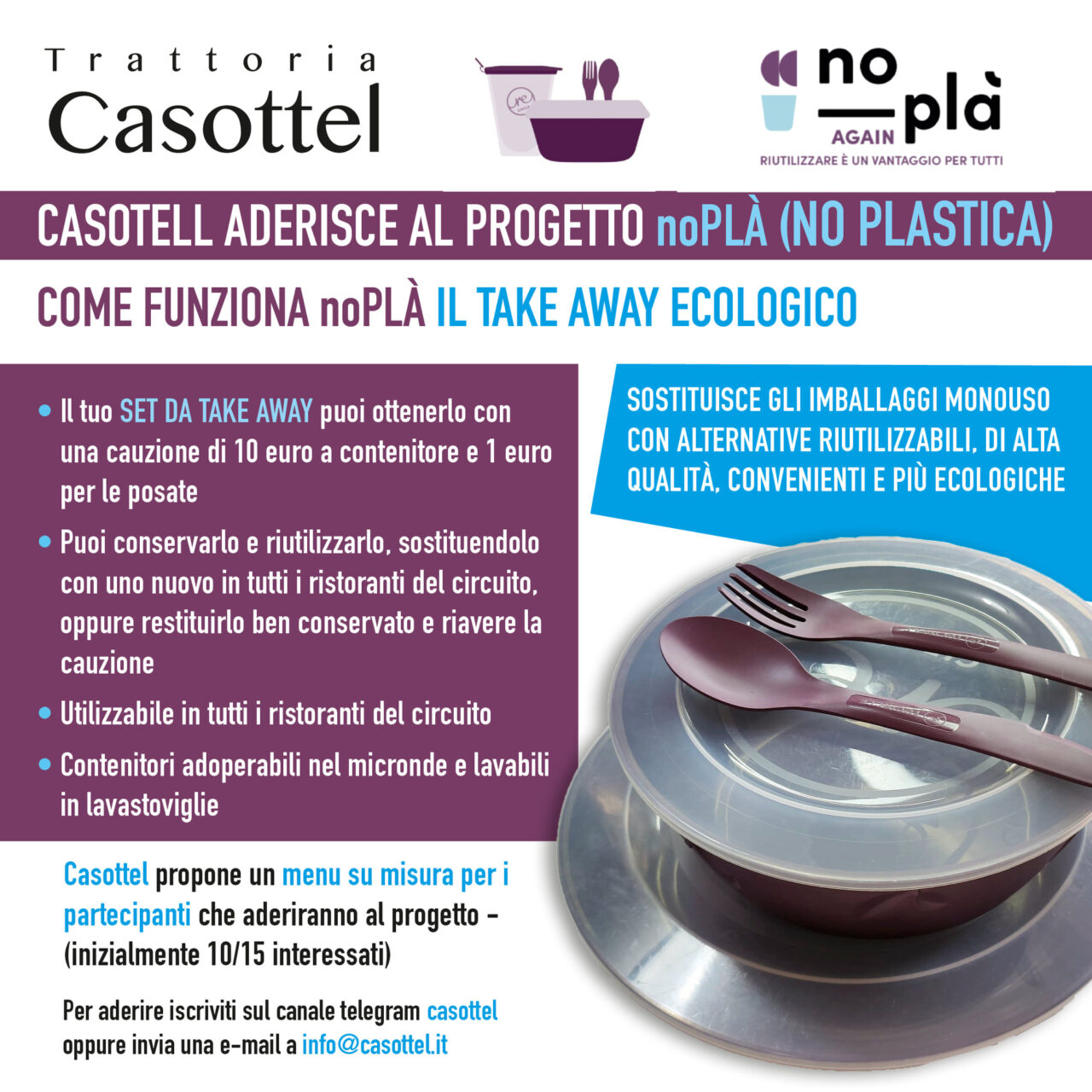 Casottel no plastica