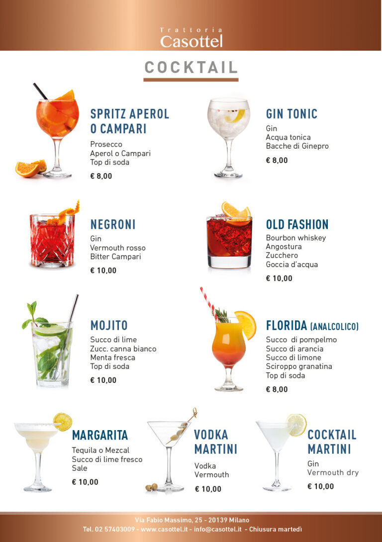 cocktail casottel